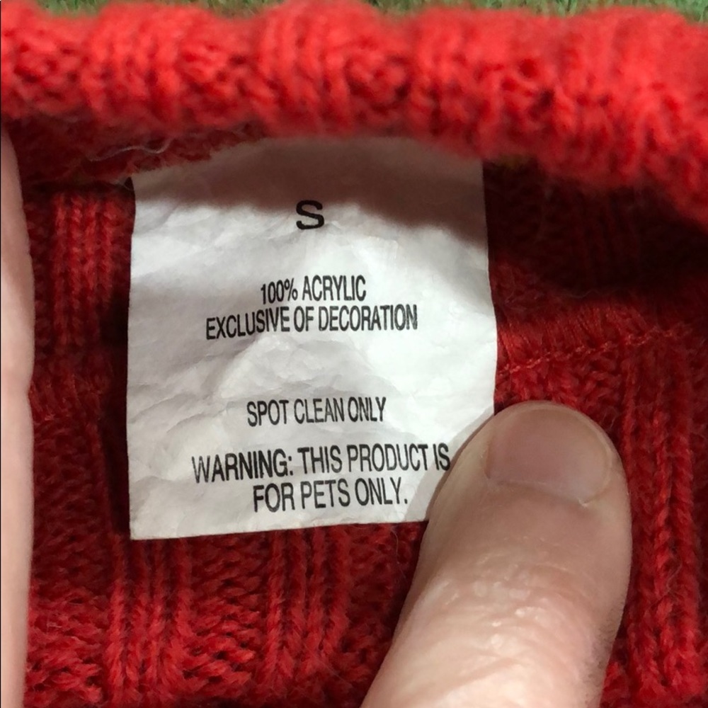 🎅🏻Small Gently-Used Dog Christmas Sweater🎄 - Picture 3 of 7